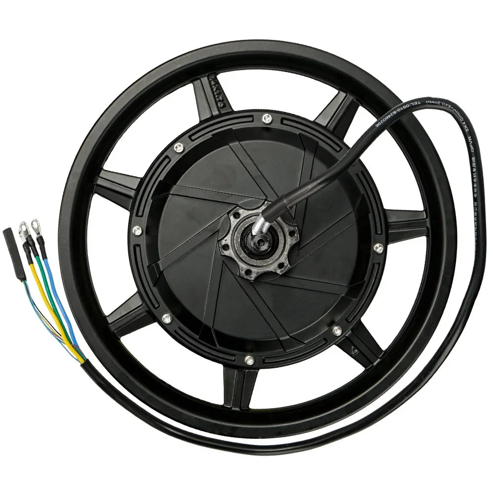 Electric Bike Motor 14 Inch 48V 72V 3500W 5000W DC Brushless Motor Suitable For Kugo Kirin B2 Electric Scooter