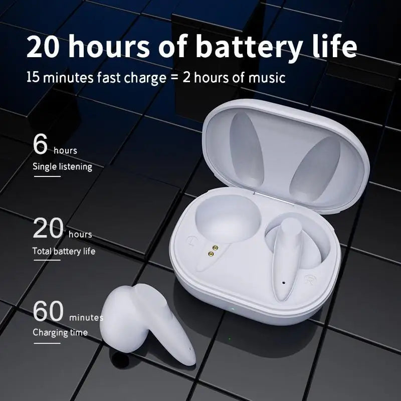 Factory Price True Wireless Earphone P18 Stereo BT 5.1 Headset In-ear Stereo Charging Box Sports Wireless Headphones