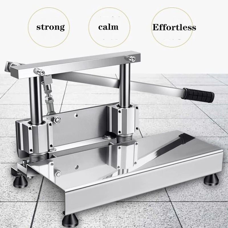 Commercial Manual Slicer Chicken Meat Dicer Cutting Machine Household Bone Chopper