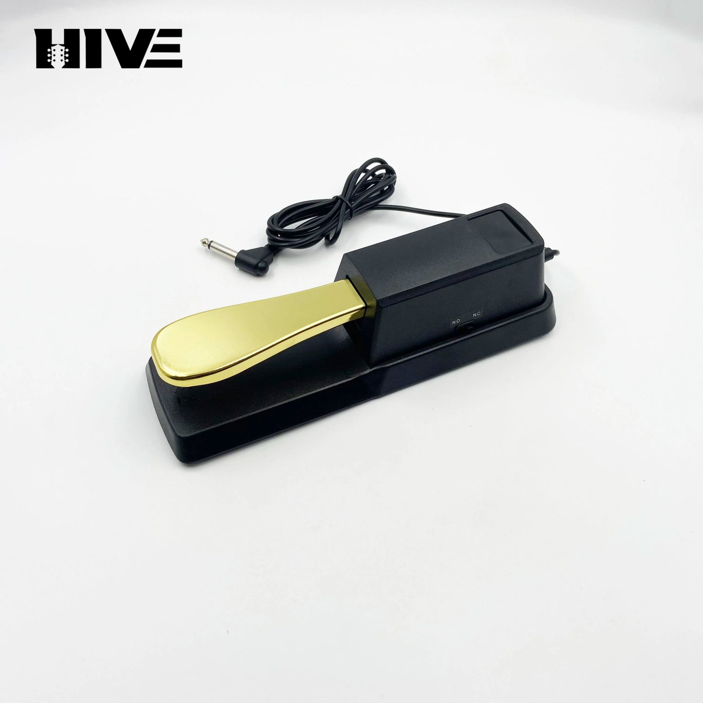 Piano sustain pedal, electric piano foot pedal, synthesizer foot pedal, electronic organ digital synthesizer switch foot pedal