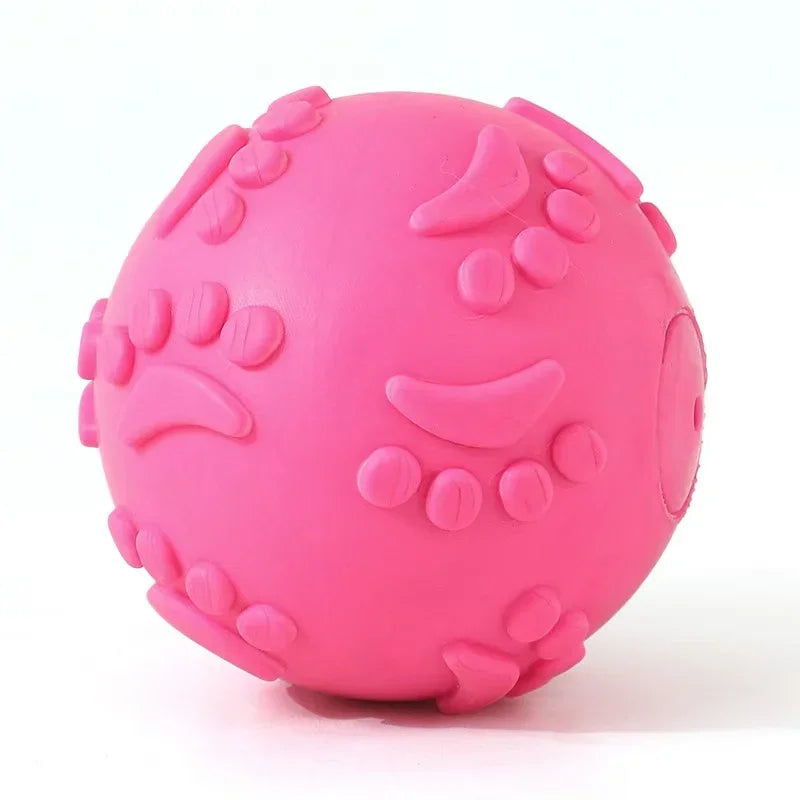 Pet Toys With Bite Resistance, Grinding Teeth, Sound Making Footprints, Dog Toys, Pet Supplies