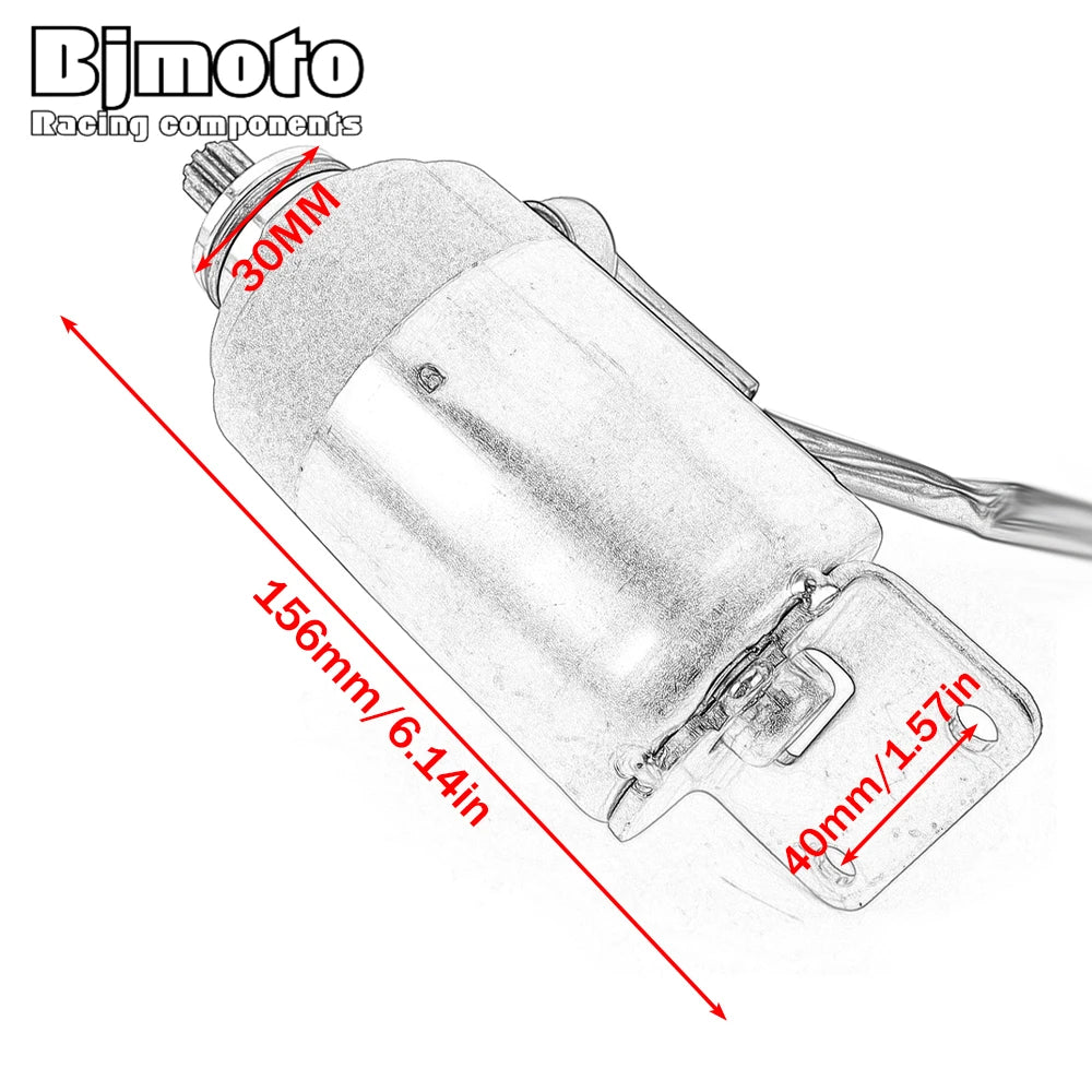 MXU 150 Starter Motor For Kymco ATV MXU150 X Mxer 125 150 2002-2011 31210-LLB1-900