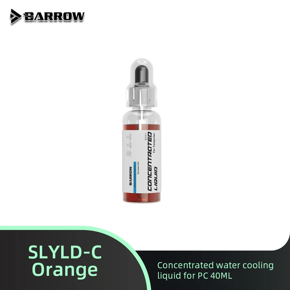 Barrow Water Cooling Liquid 40mL PC Coolant Anti-corrosion Thermal Fluid Cooling Special Concentrated Cold Liquid SLYLD-C