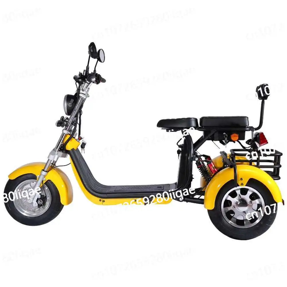 Three-wheel Scooter For Adults Long Range Off Road Citycoco 3 Wheels Tricycle Electric Scooter Electrique 2000W 3000W