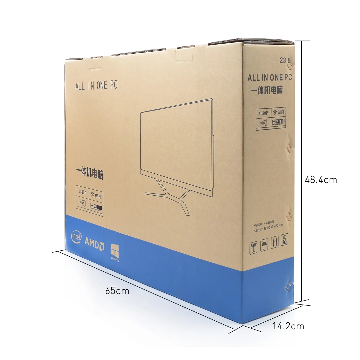 27 Inch Desktop Computer All In One Curve Core I3 I5 I7 RAM 16G 32G 64G Storage 256G 512G
