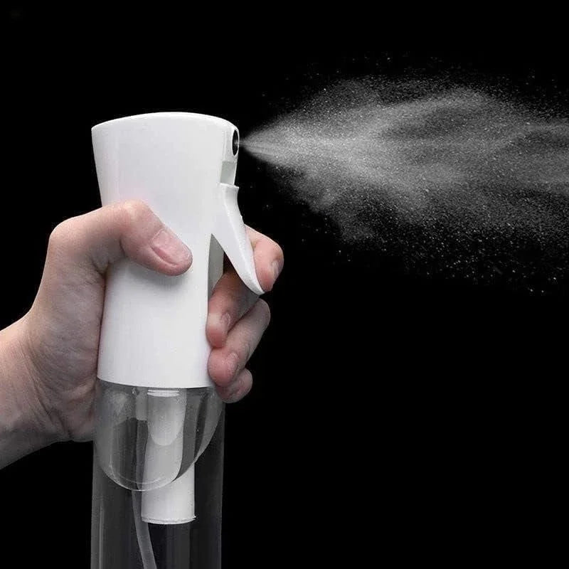 Continuous Spray Bottles Hairdressing Pressure Sprinkling Bottle Barber Beauty Salon Refillable Atomizer Container