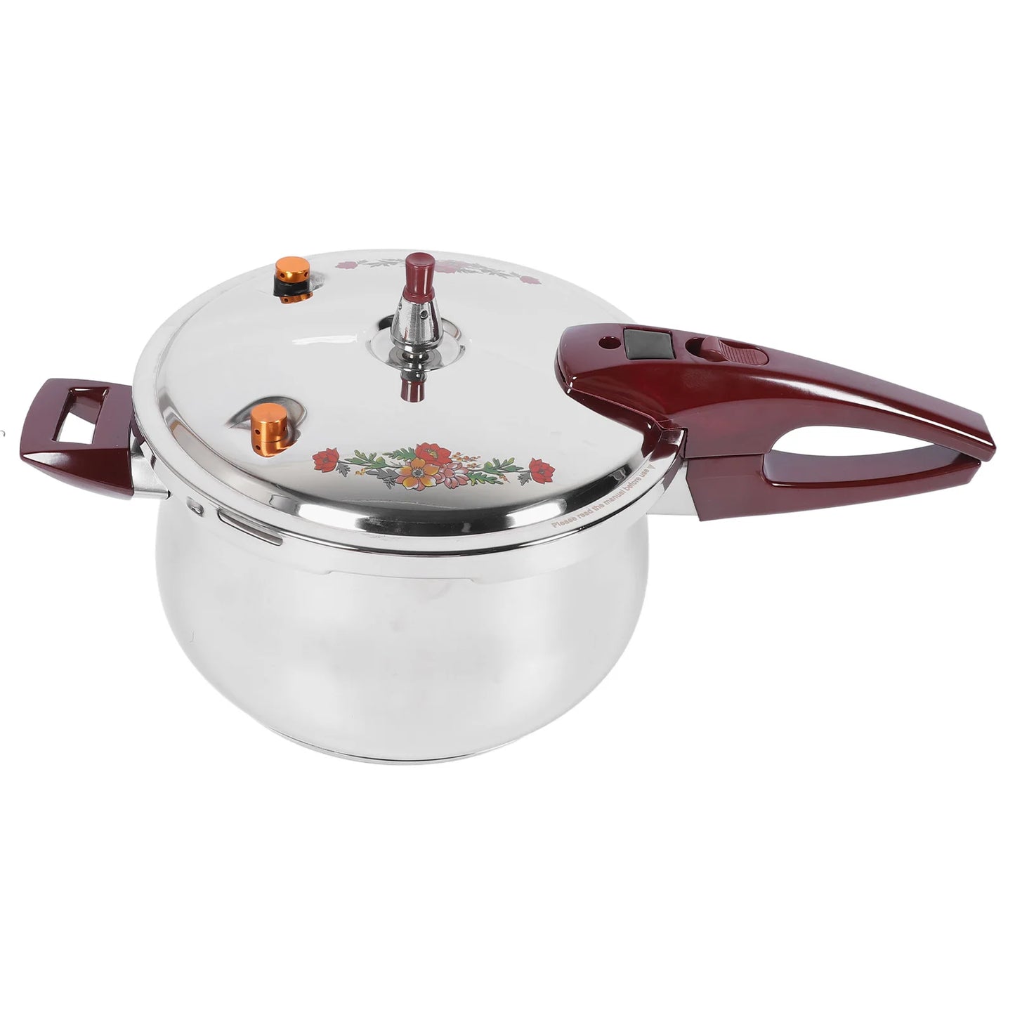 11L Pressure Cooker 80KPA Stainless Steel Multifunctional Multiple Security Guard with Ergonomic Handle Stovetop Pressure Cooker