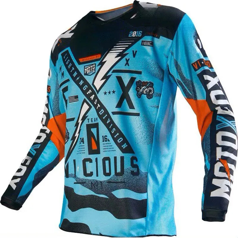 Long Sleeve Cycling Jersey High Quality Top Race Cycling Mountain Bike Road Bicycle Motorcycle For Men Cycling Jeresy Motocross