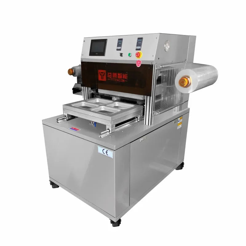 Hygine Vacuum Plastic Skin Pack Machine Tray Sealer Packaging Machine for Food Seafood