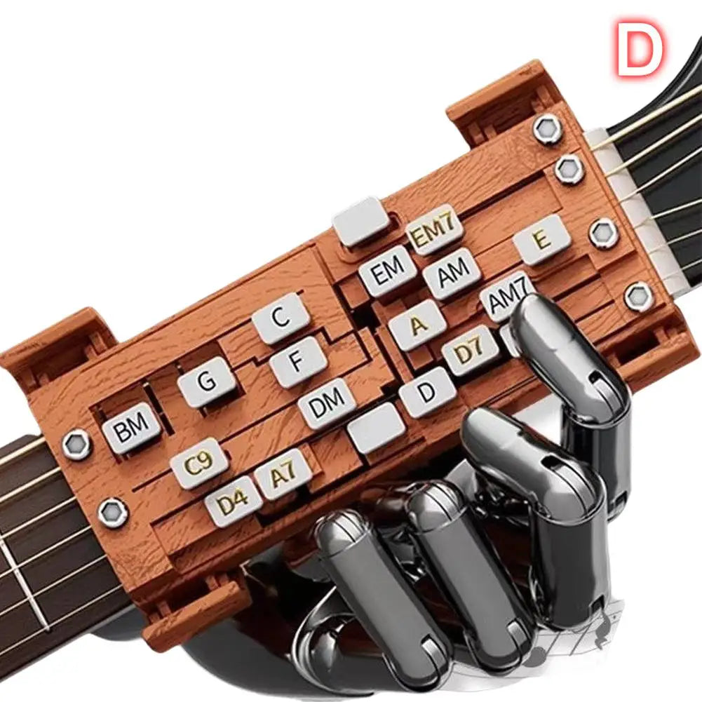 Guitar Aid Chords,Portable Guitar Learning System Teaching Beginner Trainer Practice Tools for Beginners Friends Family Adults