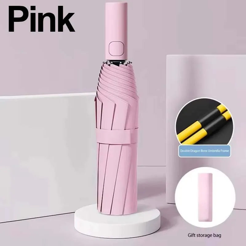 Xiaomi 24 Bone Fully Automatic Double Bone Folding Umbrella For Sun UV Protection Rain Resistance And Strong Wind Resistance