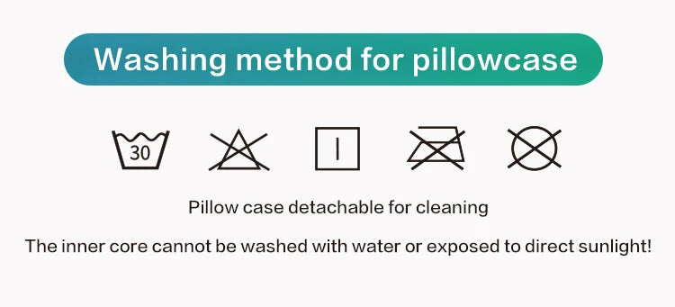Orthopedic Memory Foam Pillow Neck Protection Slow Rebound Memory Pillow Wave Curve Shape Health Cervical Neck