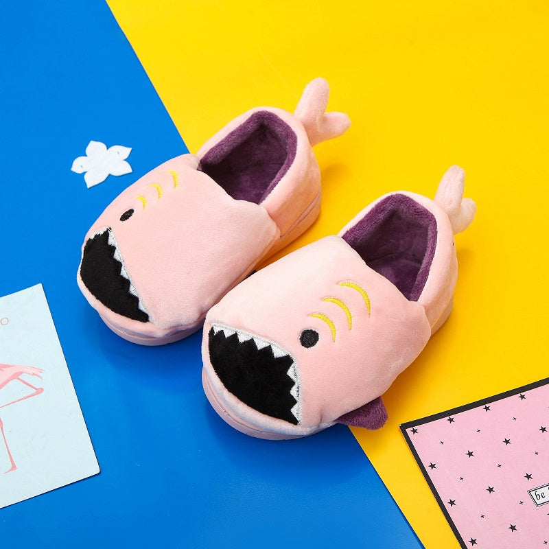 Boys' Dinosaur Slippers with Plush TPR Sole & Alligator/Crocodile Teeth - Warm Winter Indoor/Outdoor, Green & White Low-Top Easy Slip-On for, Cute Dino Footwear for Bedtime & Play