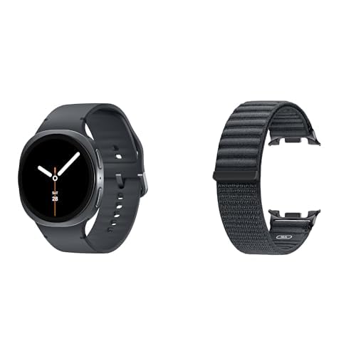 Samsung Galaxy Watch 8 (2025) 40mm Bluetooth Smartwatch, Cushion Design, Fitness Tracker, Sleep Coaching, Running Coach, Energy Score, Heart Rate Tracking, Silver [US Version, 2 Yr Warranty]