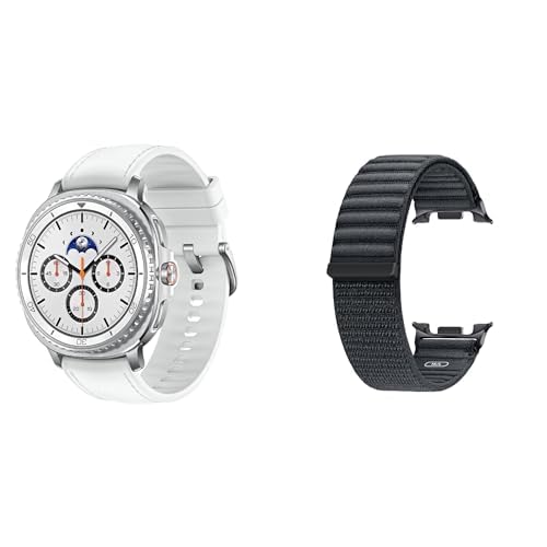 Samsung Galaxy Watch 8 (2025) 40mm Bluetooth Smartwatch, Cushion Design, Fitness Tracker, Sleep Coaching, Running Coach, Energy Score, Heart Rate Tracking, Silver [US Version, 2 Yr Warranty]