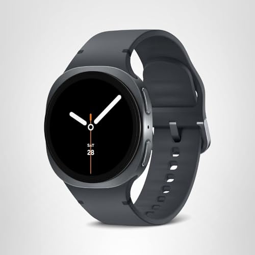 Samsung Galaxy Watch 8 (2025) 40mm Bluetooth Smartwatch, Cushion Design, Fitness Tracker, Sleep Coaching, Running Coach, Energy Score, Heart Rate Tracking, Silver [US Version, 2 Yr Warranty]