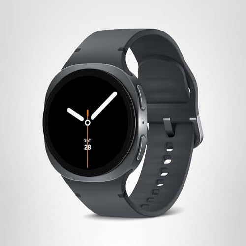 Samsung Galaxy Watch 8 (2025) 40mm Bluetooth Smartwatch, Cushion Design, Fitness Tracker, Sleep Coaching, Running Coach, Energy Score, Heart Rate Tracking, Silver [US Version, 2 Yr Warranty]