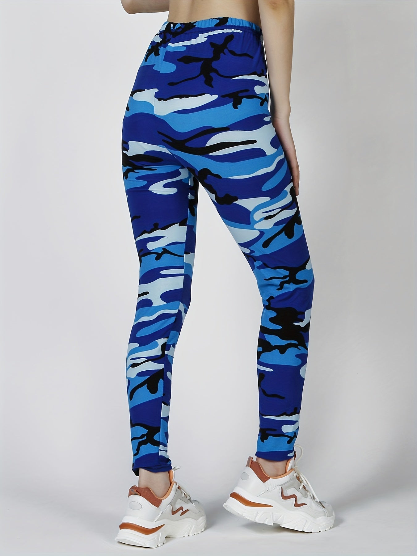 Women's Leggings Floral Printed Pants Casual High Waist Sweatpants Leggings - Stretchy & Breathable Fabric - For Yoga, Running & Everyday Wear - Perfect Gift for Women