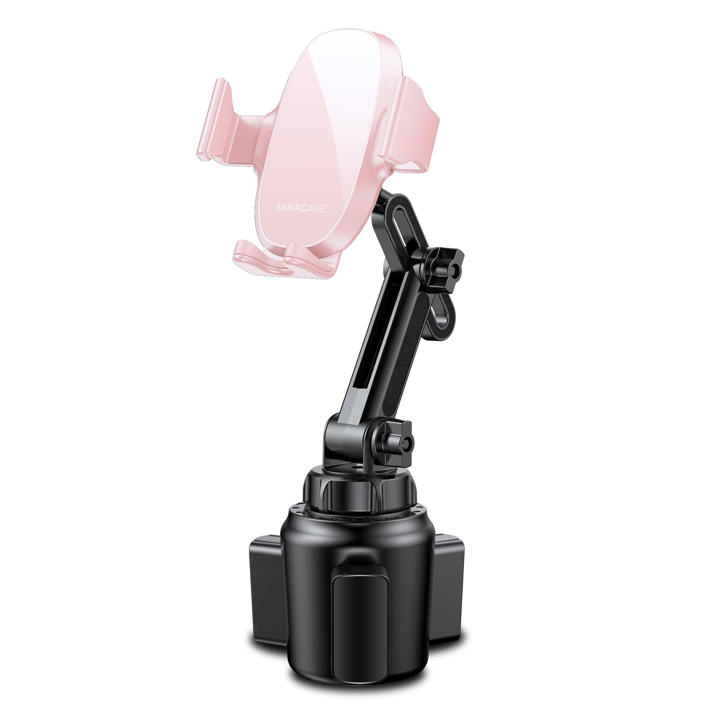 Miracase [Upgraded Version Cup Phone Holder for Car, Universal Adjustable Long Neck Car Phone Mount Cradle Friendly Compatible with iPhone Samsung Google and All 4.0-7.0 inches Smartphones