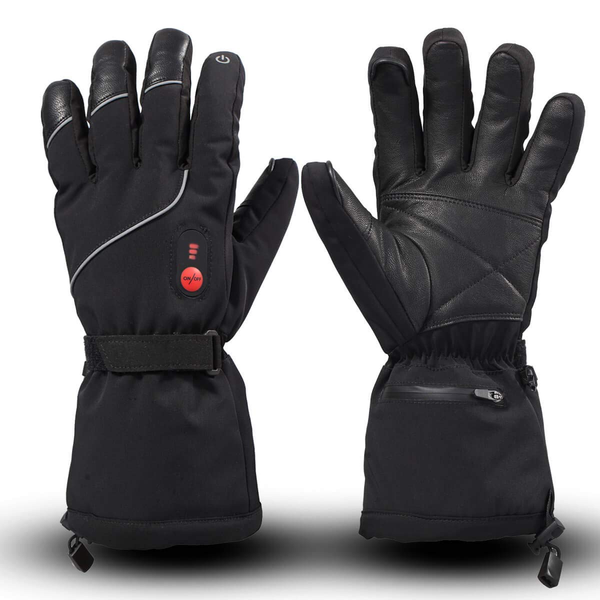 SAVIOR HEAT Heated Gloves, Unisex Rechargeable Battery Powered Electric Heating Glove for Winter Outdoor
