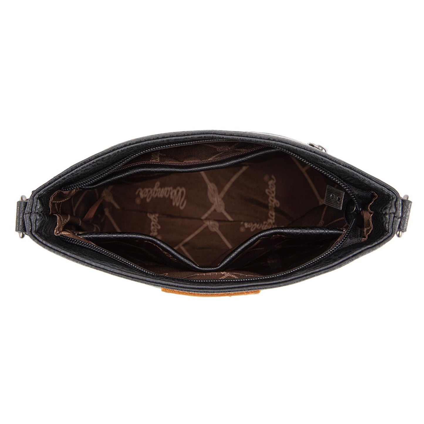 Wrangler Crossbody Purses for Women Two Tone Crossbody Bags Women Purses and Handbags
