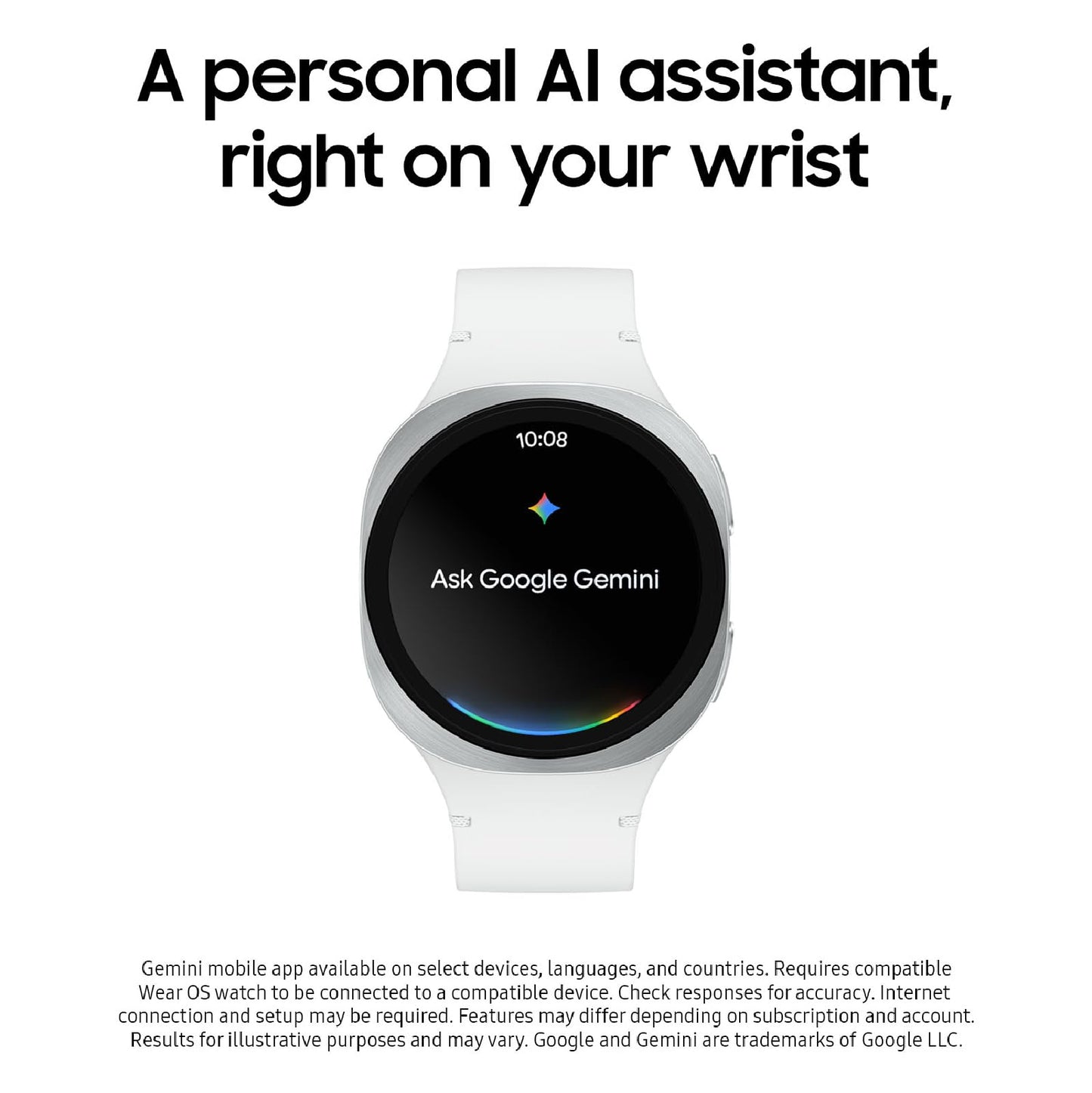 Samsung Galaxy Watch 8 (2025) 40mm Bluetooth Smartwatch, Cushion Design, Fitness Tracker, Sleep Coaching, Running Coach, Energy Score, Heart Rate Tracking, Silver [US Version, 2 Yr Warranty]