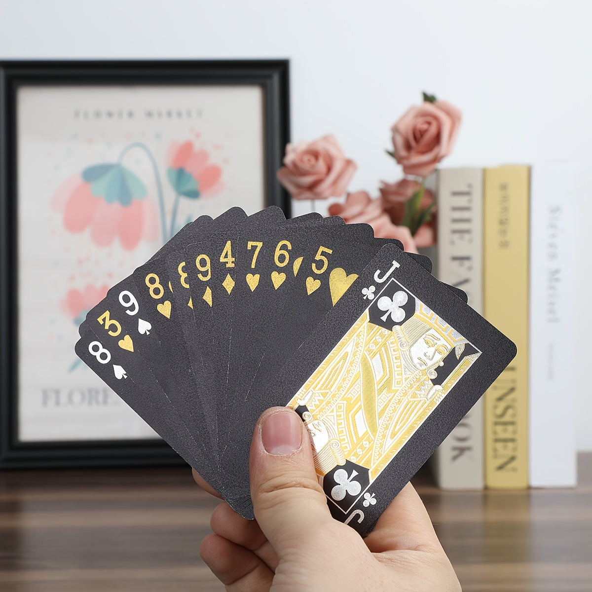 Waterproof Playing Cards, Plastic Playing Cards, Deck Of Cards, Gift Poker Cards Christmas, Halloween, Thanksgiving Gift, gaming gift