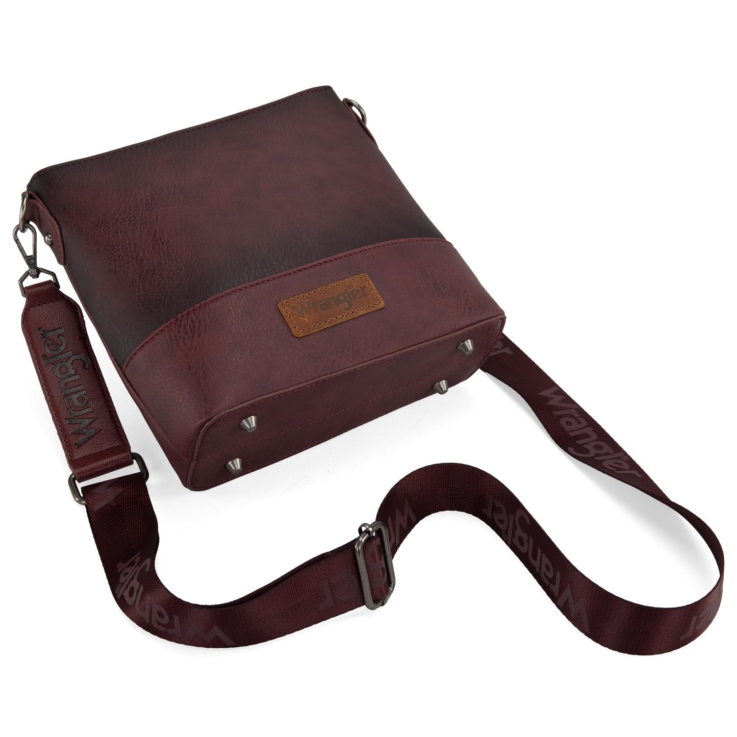 Wrangler Crossbody Purses for Women Two Tone Crossbody Bags Women Purses and Handbags