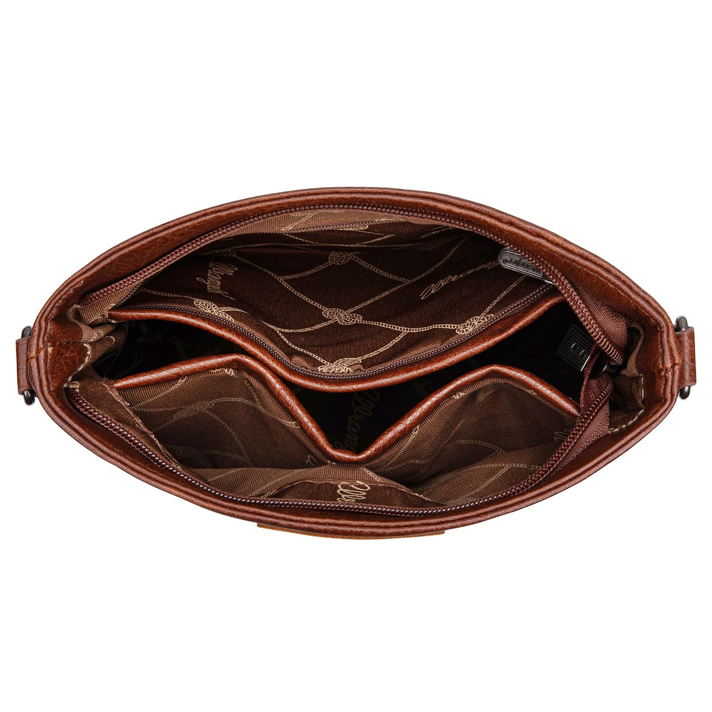 Wrangler Crossbody Purses for Women Two Tone Crossbody Bags Women Purses and Handbags
