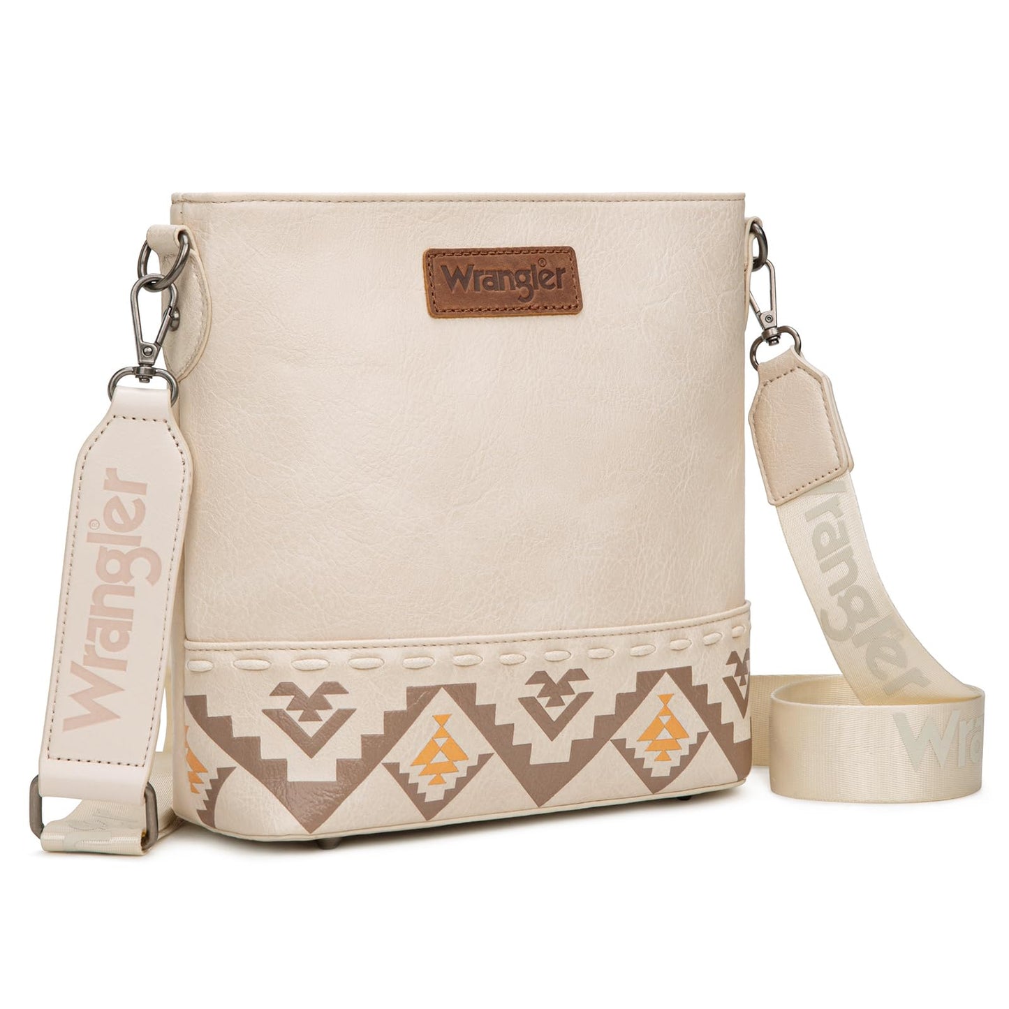 Wrangler Crossbody Purses for Women Two Tone Crossbody Bags Women Purses and Handbags