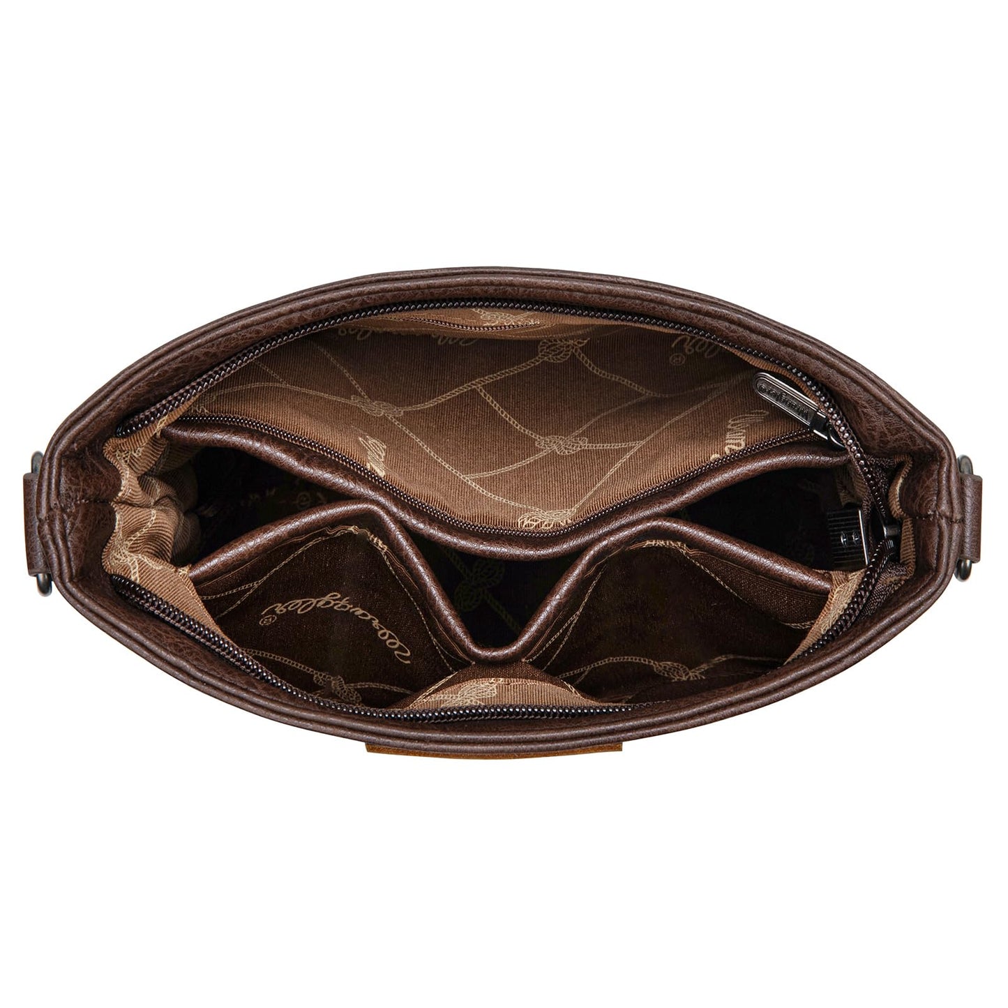 Wrangler Crossbody Purses for Women Two Tone Crossbody Bags Women Purses and Handbags