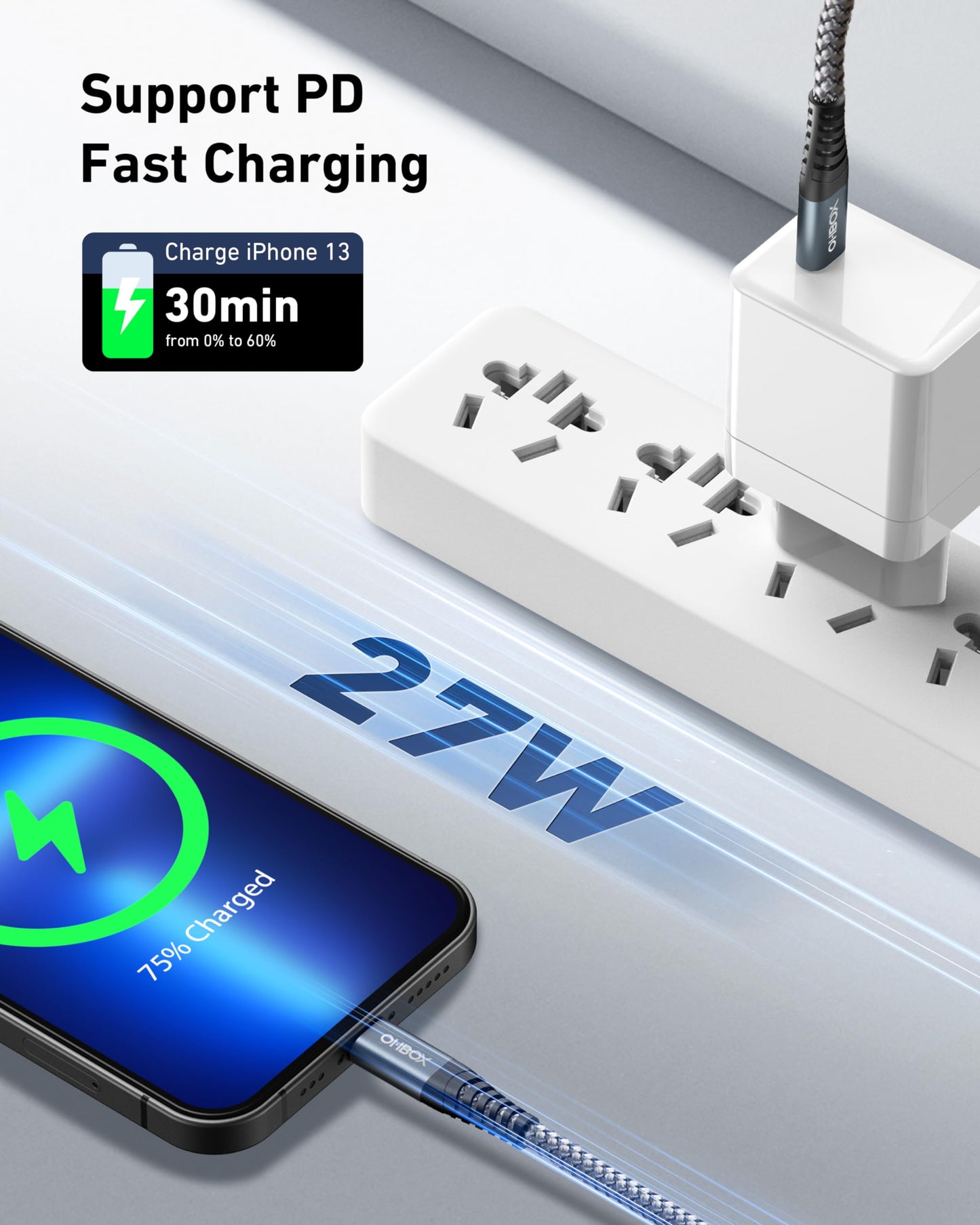 iPhone Charging Cable 6FT, 3Pack [Apple MFi Certified] USB to Lightning Cables Fast Charging, iPhone Charger Cord iPhone USB Cable Compatible with iPhone 14 13 12 11 Pro Max Plus 8 7 6 iPad and More