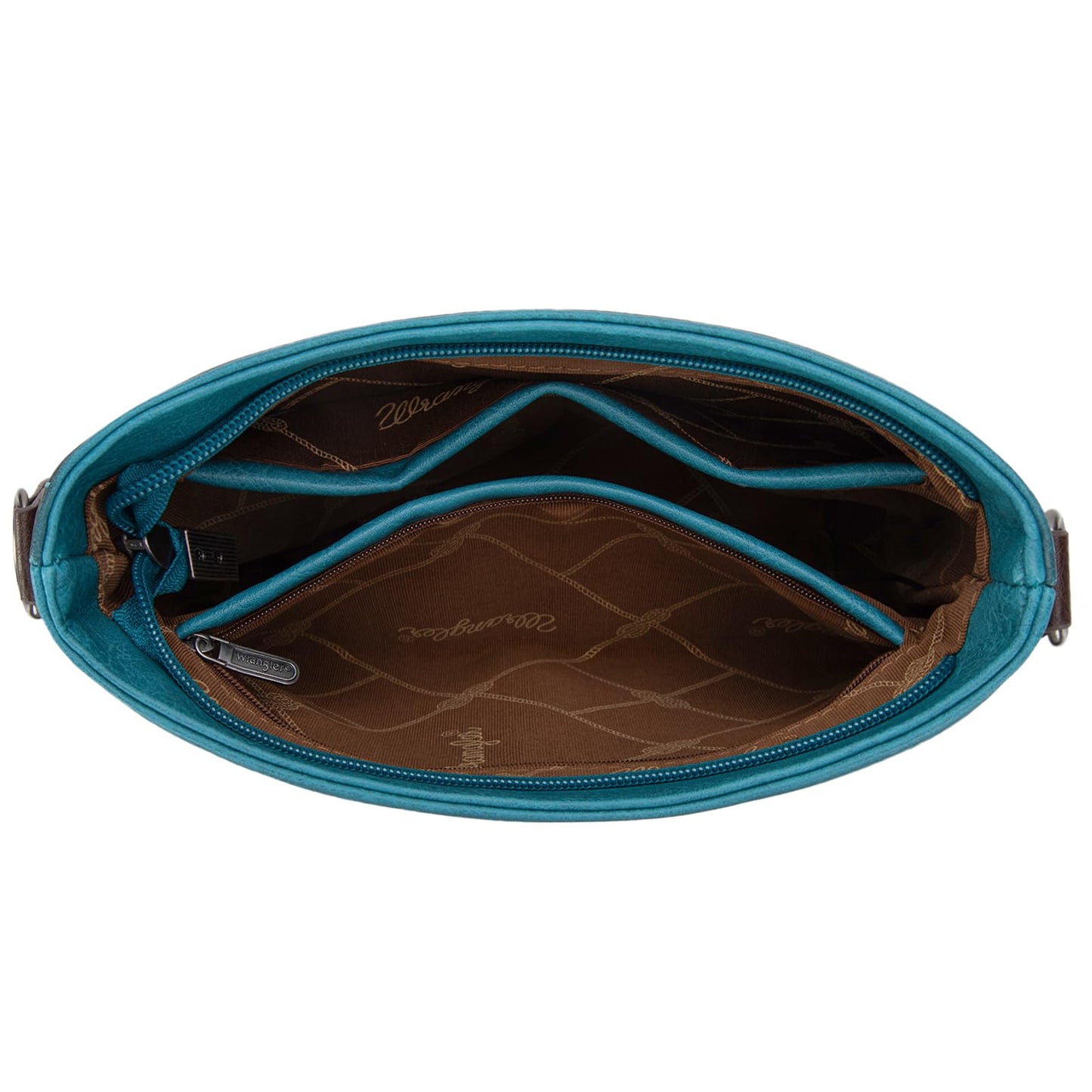 Wrangler Crossbody Purses for Women Two Tone Crossbody Bags Women Purses and Handbags