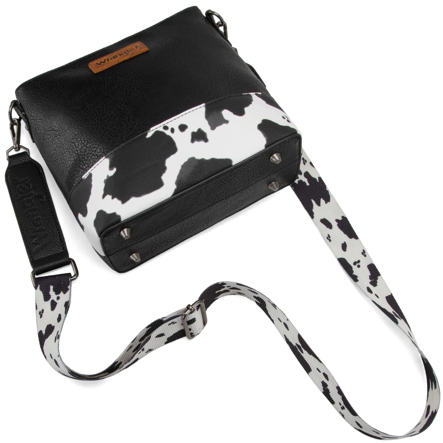 Wrangler Crossbody Purses for Women Two Tone Crossbody Bags Women Purses and Handbags