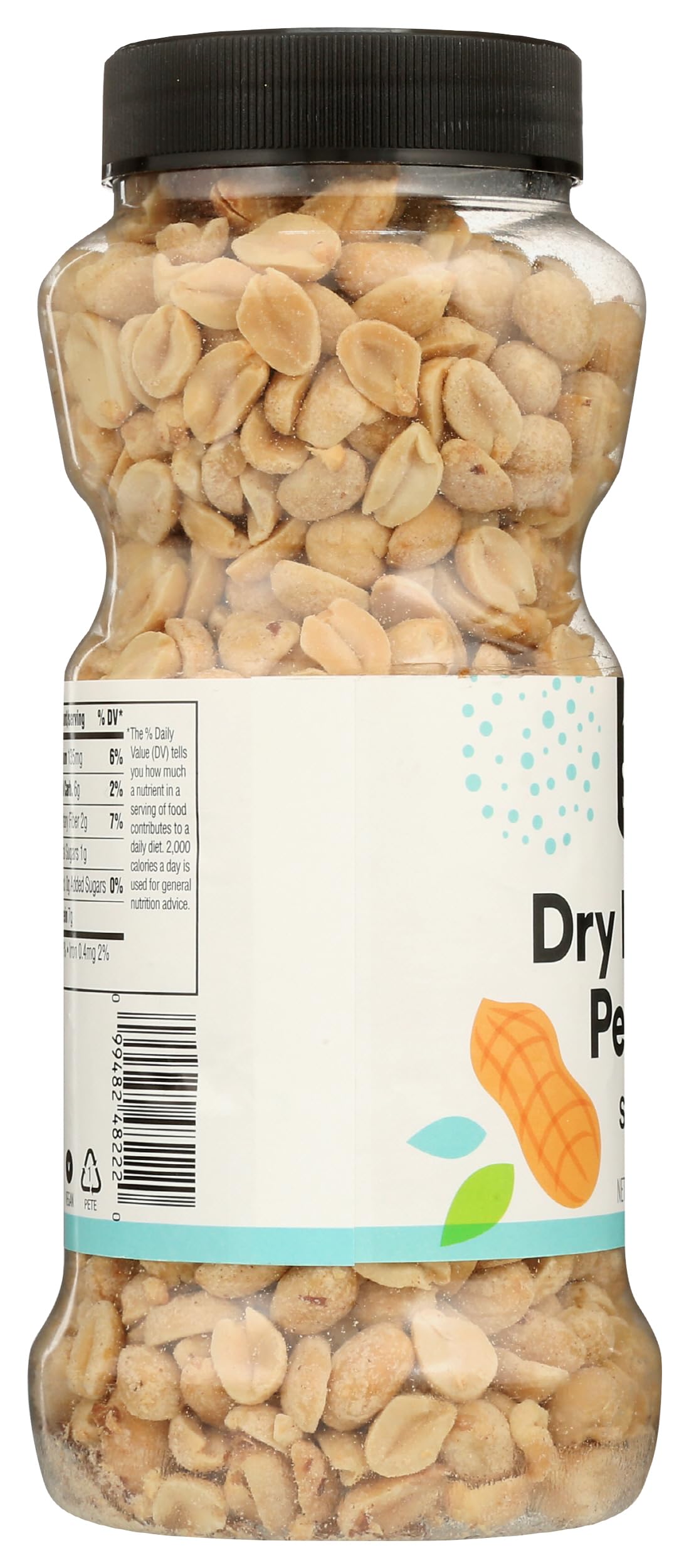 365 by Whole Foods Market, Dry Roasted and Unsalted Peanuts, 16 Ounce