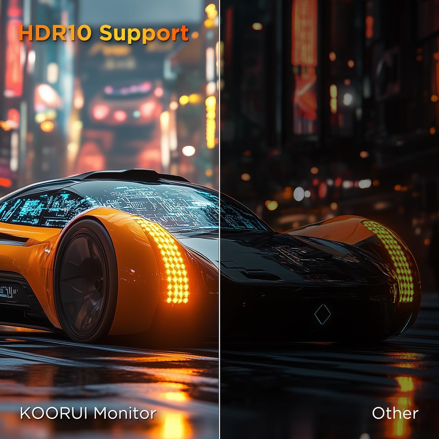 KOORUI 24 inch Curved Gaming Monitor 180Hz FHD 1080P Computer Monitor, 1ms 1500R Display, Adaptive Sync, FreeSync Premium, HDMI 2.0X2 & DP 1.2, VESA, Tilt, 24E6CA