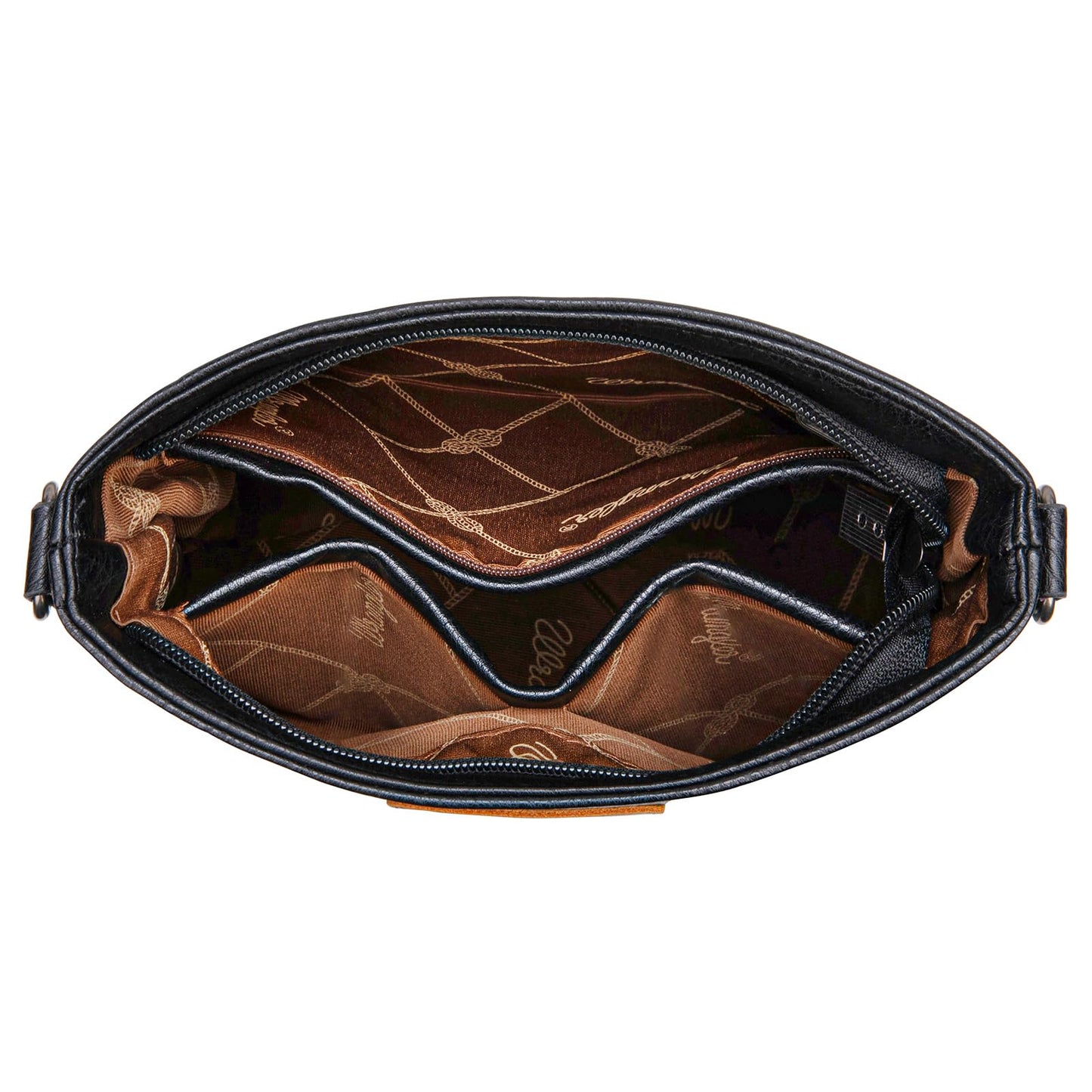 Wrangler Crossbody Purses for Women Two Tone Crossbody Bags Women Purses and Handbags