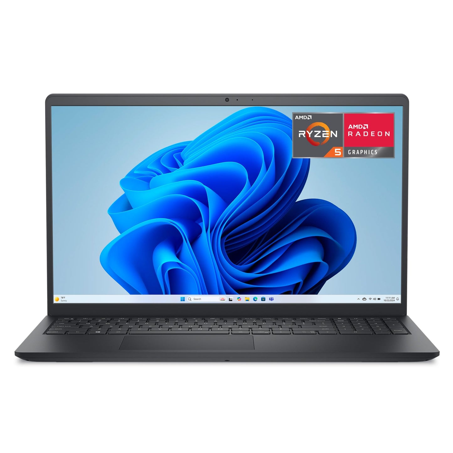 Dell 15 Laptop DC15250-15.6-inch FHD (1920x1080) 120Hz Display, Intel Core i5-1334U Processor, 16GB DDR4 RAM, 512GB SSD, Intel UHD Graphics, Windows 11 Home, Onsite Service - Platinum Silver