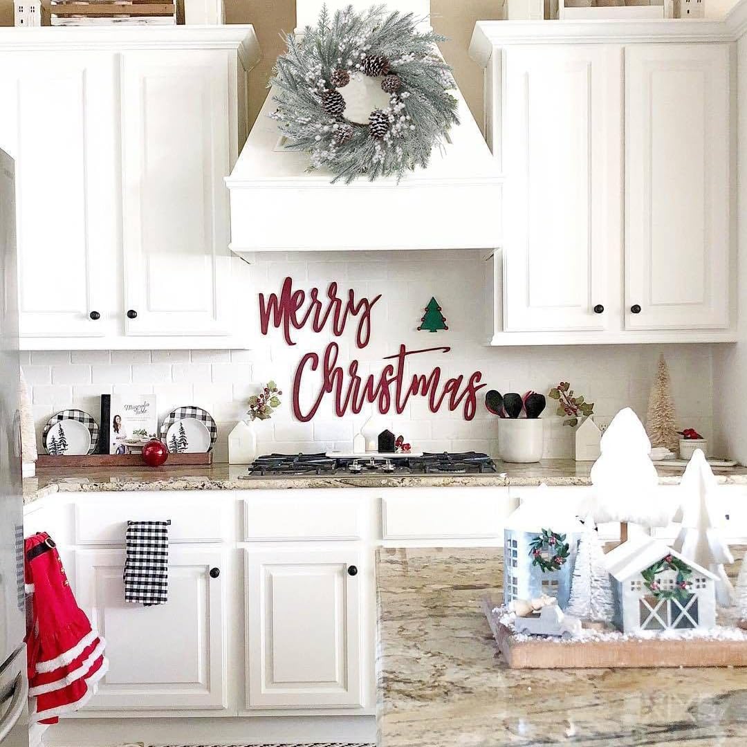 Christmas Wreath for Front Door 24" Large Xmas Wreath with Flocked Pinecone Red Berries Battery Operated 30 LED Lights for Christmas Outdoor Window Fireplaces Walls Home Decor