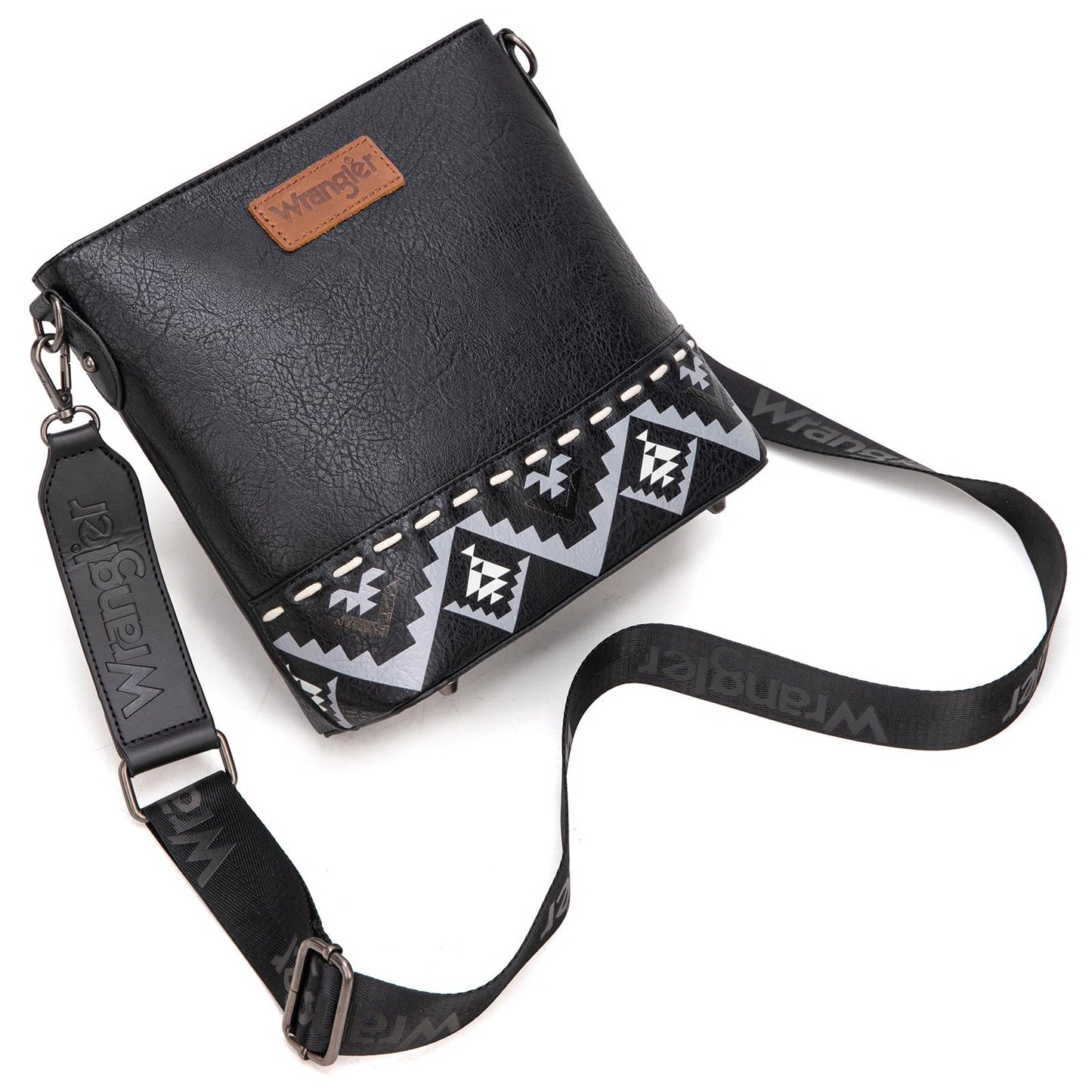 Wrangler Crossbody Purses for Women Two Tone Crossbody Bags Women Purses and Handbags