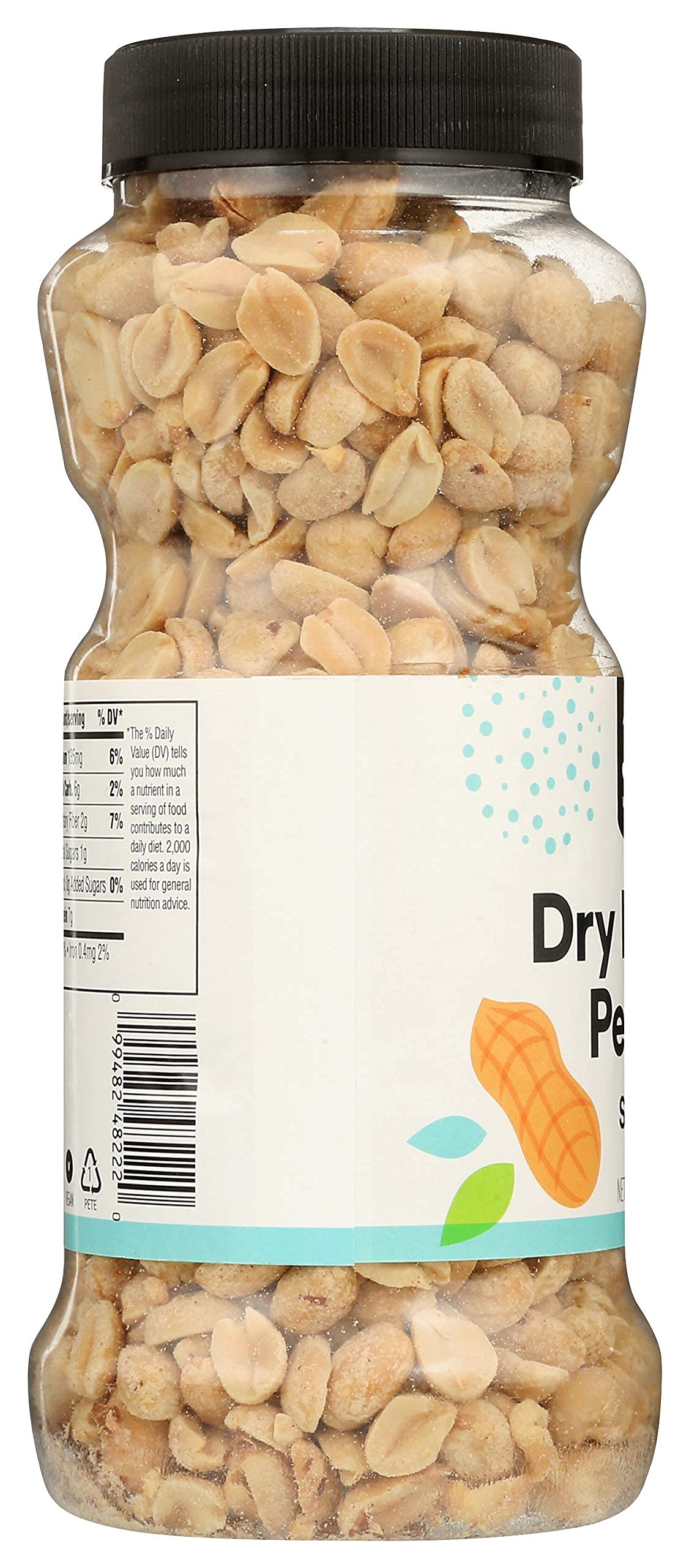 365 by Whole Foods Market, Dry Roasted and Unsalted Peanuts, 16 Ounce