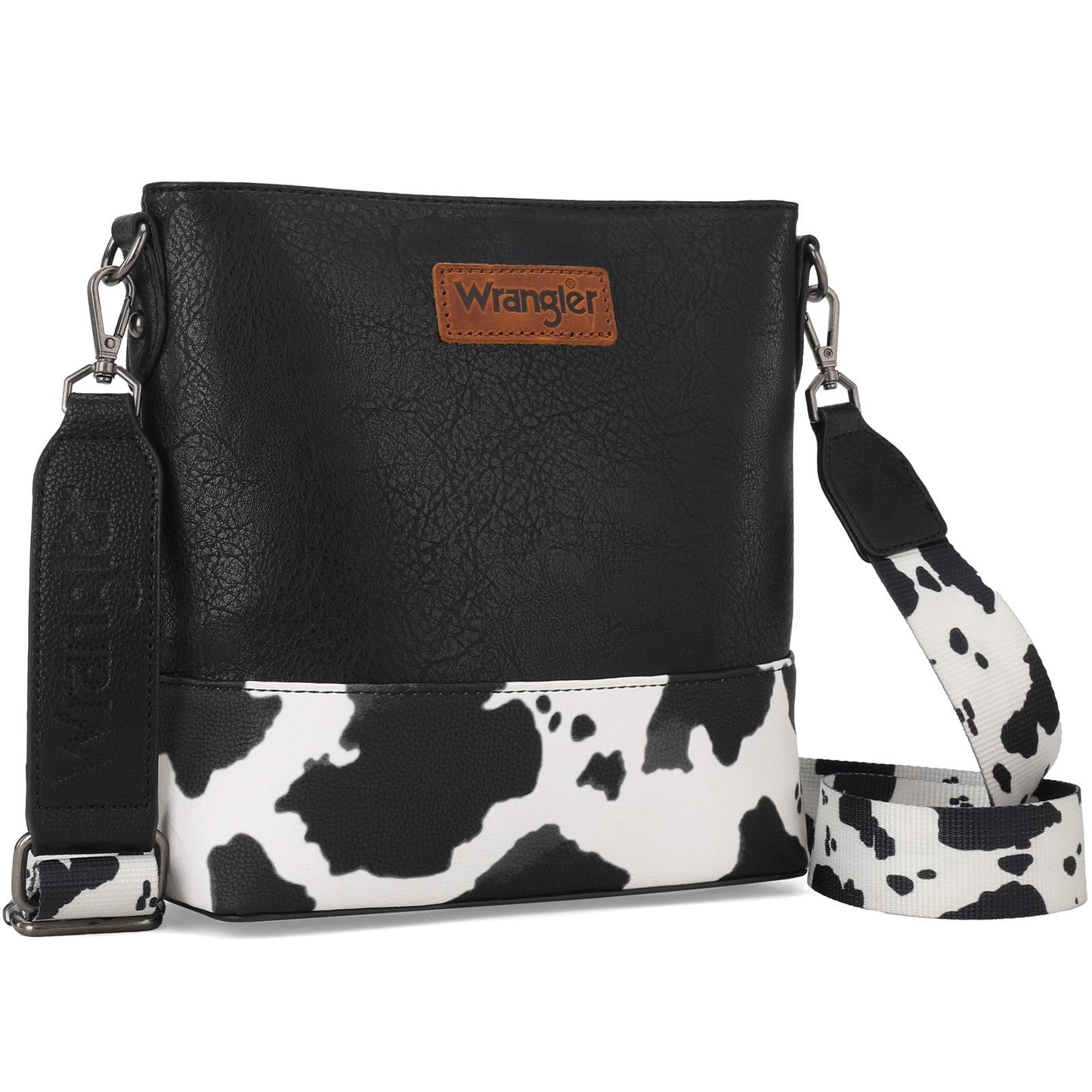 Wrangler Crossbody Purses for Women Two Tone Crossbody Bags Women Purses and Handbags