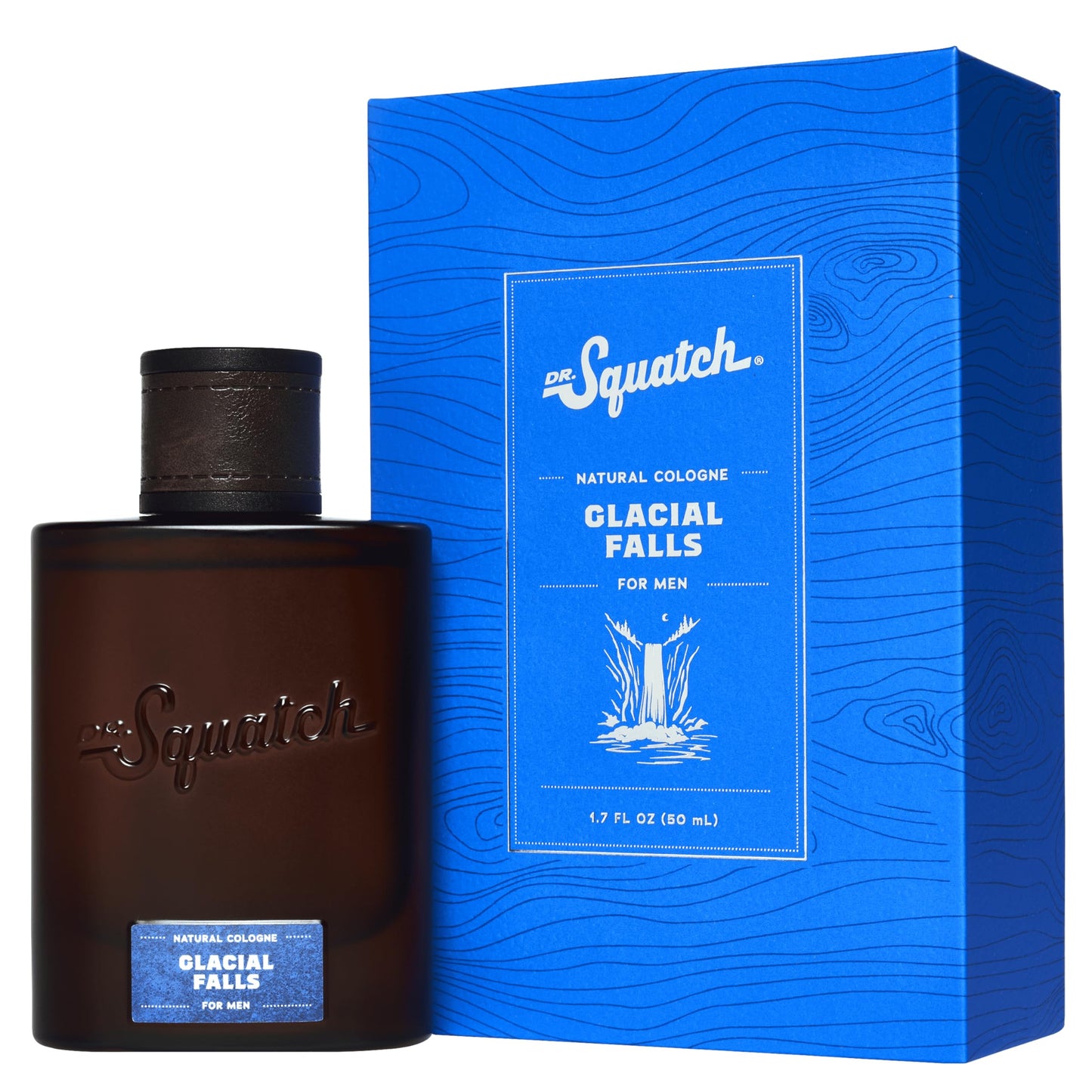 Dr. Squatch Natural Cologne for Men - Bergamot, Lavender, and Vanilla Fragrance Inspired by Coconut Castaway - Sustainably-Sourced Ingredients - Castaway Cove Cologne (1.7 fl oz)