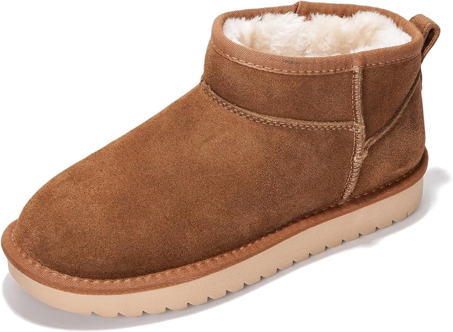 Project Cloud 100% Genuine Leather Ankle Boots for Women - Water Resistant with Memory Foam Insole Winter Boots for Women - Trending Shoes & Comfortable Women's Ankle Boots (Hippy)