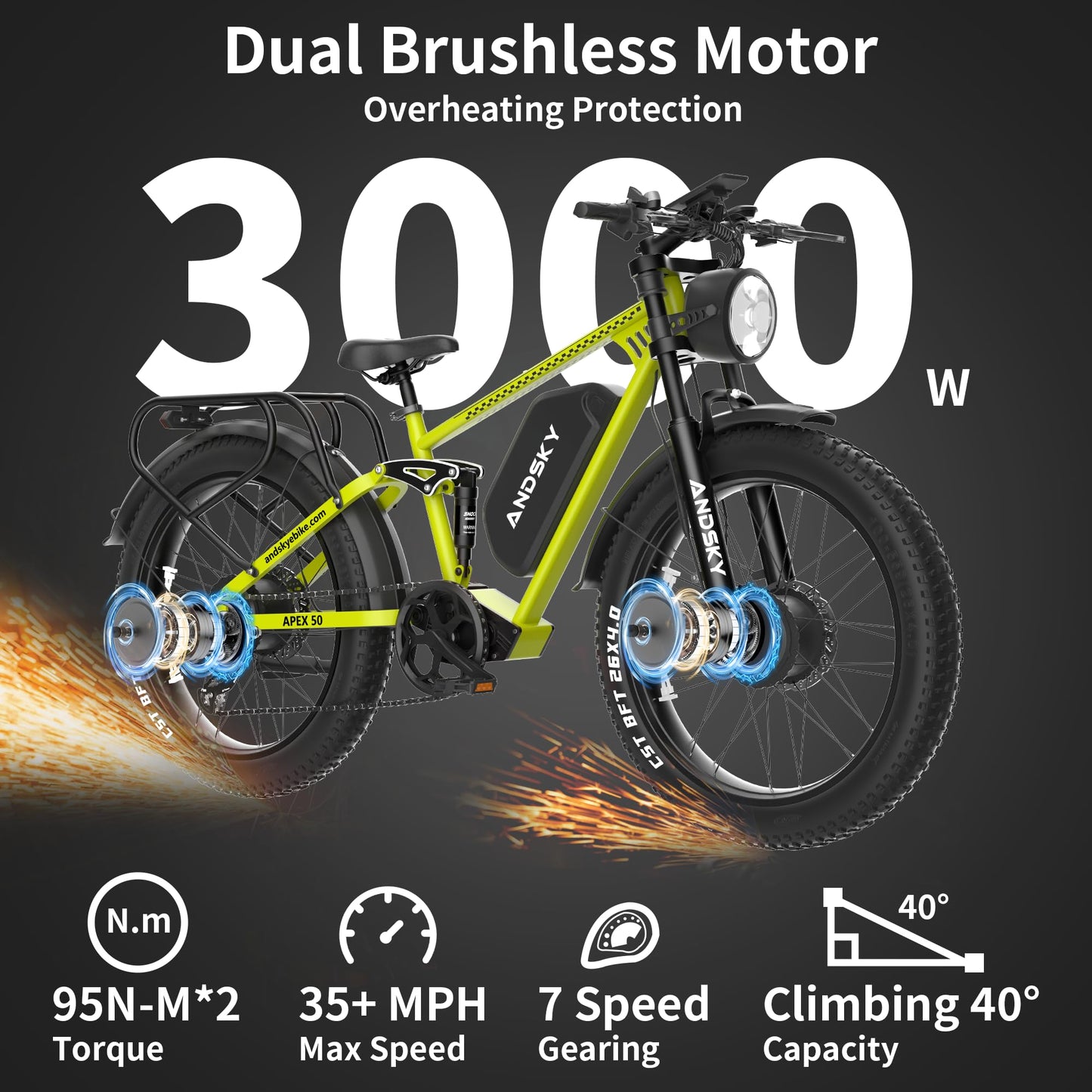 Apex 50 Electric Bike 12 31