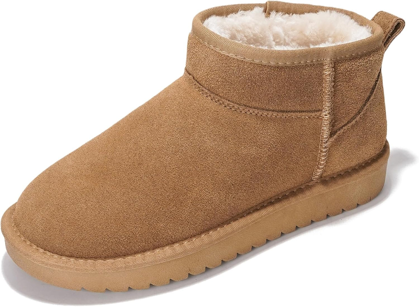 Project Cloud 100% Genuine Leather Ankle Boots for Women - Water Resistant with Memory Foam Insole Winter Boots for Women - Trending Shoes & Comfortable Women's Ankle Boots (Hippy)