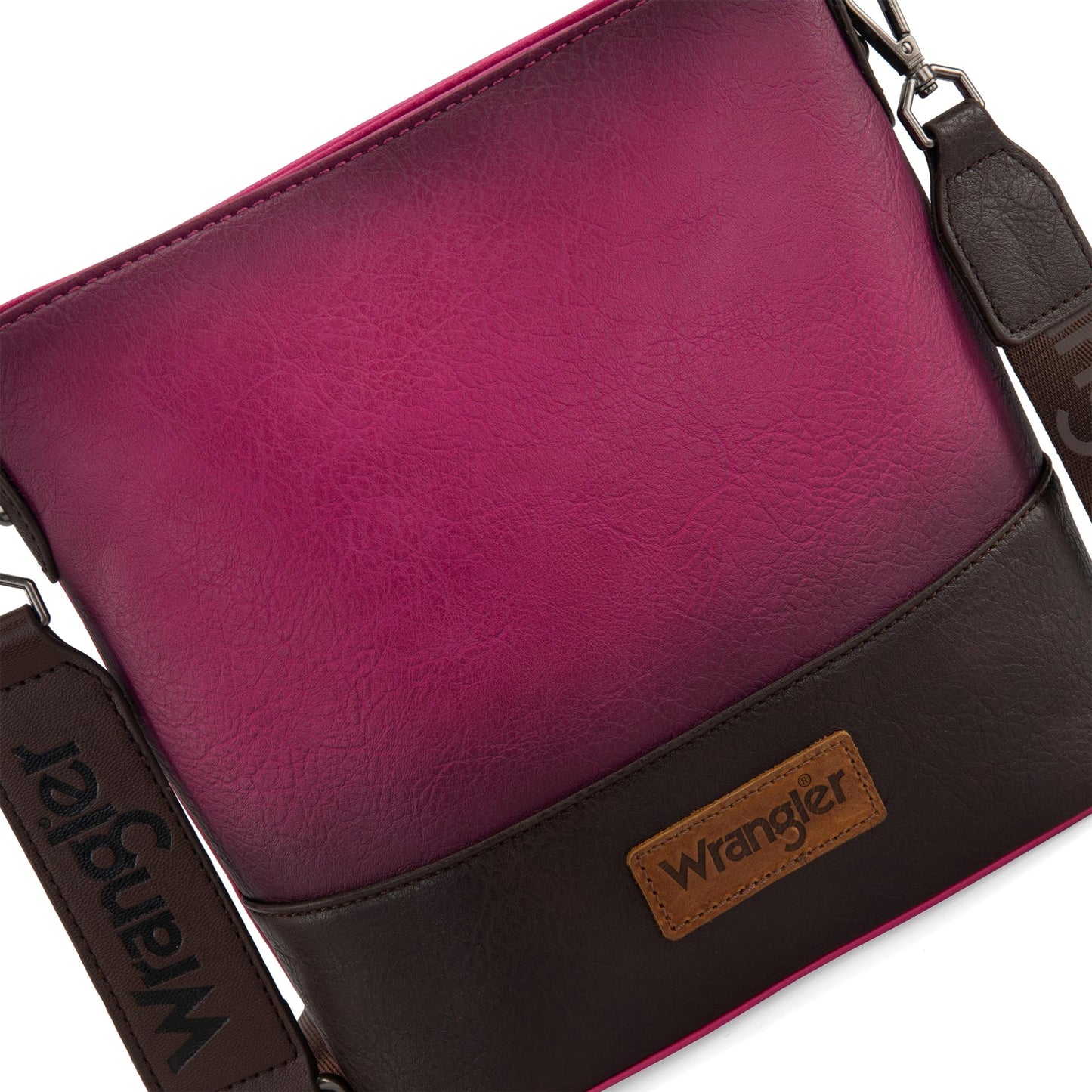 Wrangler Crossbody Purses for Women Two Tone Crossbody Bags Women Purses and Handbags