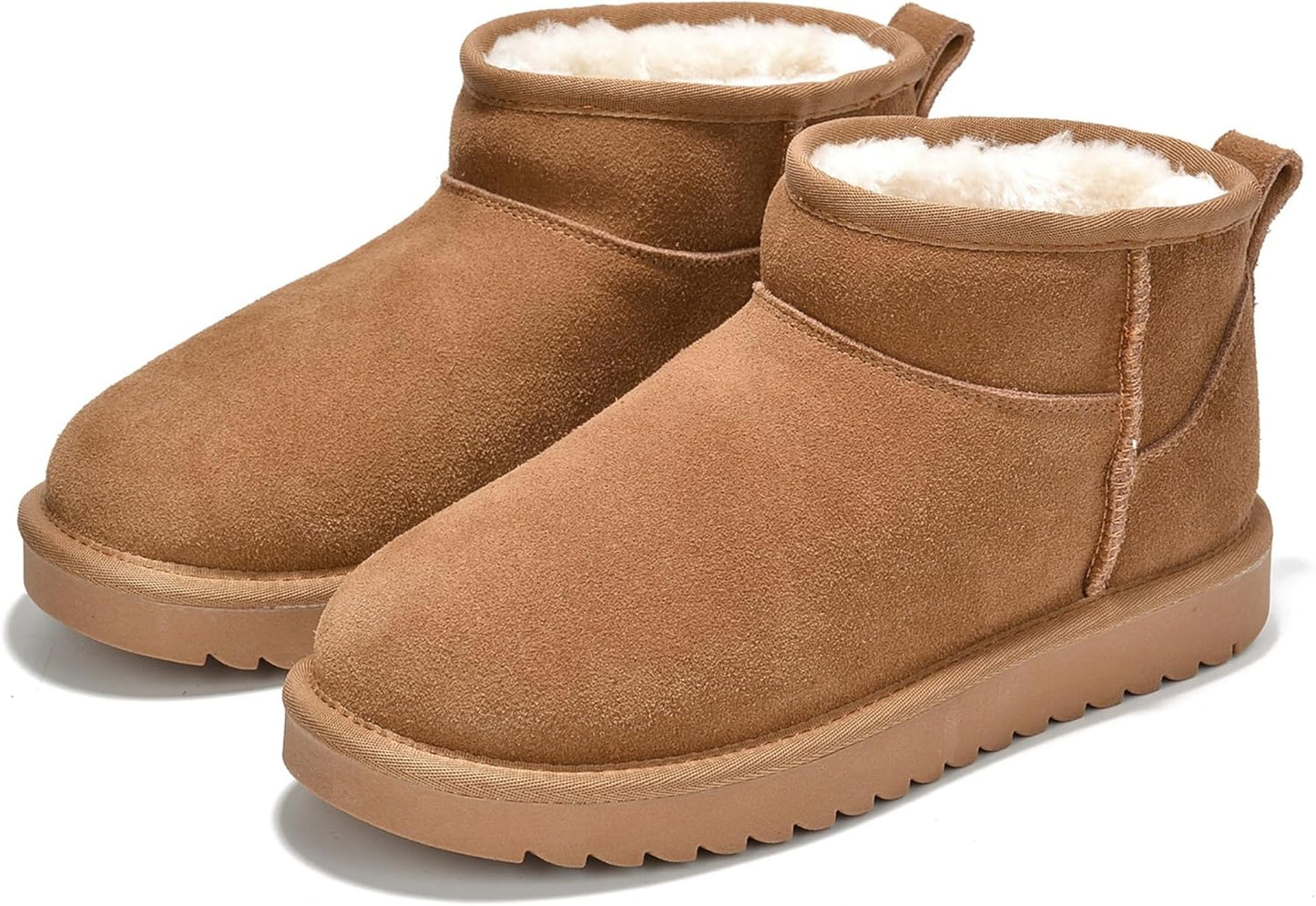 Project Cloud 100% Genuine Leather Ankle Boots for Women - Water Resistant with Memory Foam Insole Winter Boots for Women - Trending Shoes & Comfortable Women's Ankle Boots (Hippy)