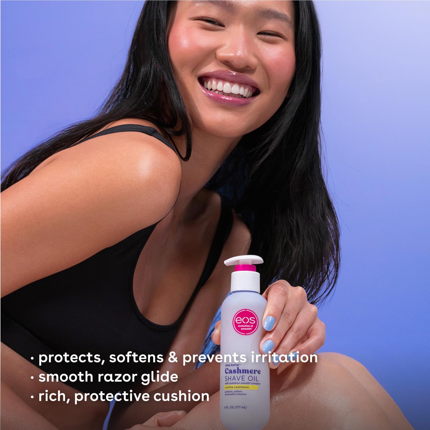 eos Shea Better Body Lotion, Fresh & Cozy, 24-Hour Moisture Skin Care, Lightweight & Non-Greasy, Natural Shea, Vegan, 16 fl oz