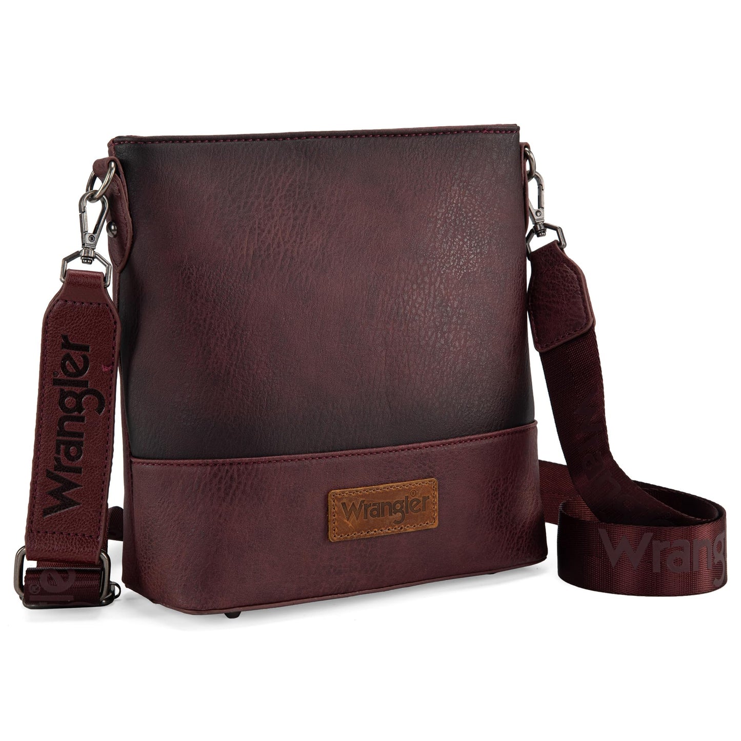 Wrangler Crossbody Purses for Women Two Tone Crossbody Bags Women Purses and Handbags